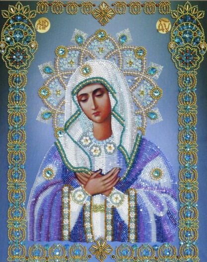 “Madonna dell’Umiltà”. Kit-icona ricamo a perline