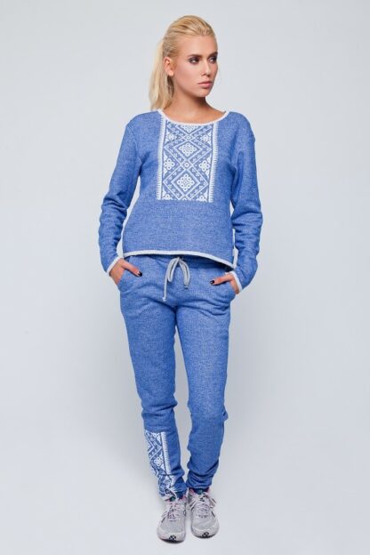 Tuta blu