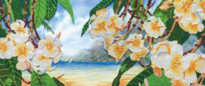 "Brezza hawaiana". Kit ricamo completo di perline - Image 3