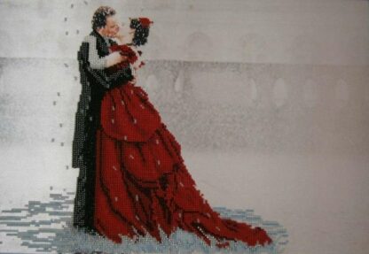 "Bacio sotto la pioggia". Schema ricamo a perline - Image 4