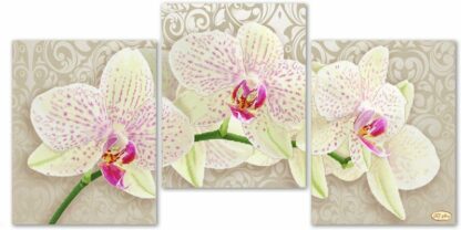"Orchidea". Schema ricamo a perline