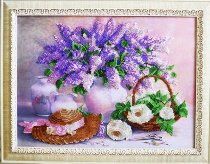 "Bouquet primaverile". Schema ricamo a perline - Image 2