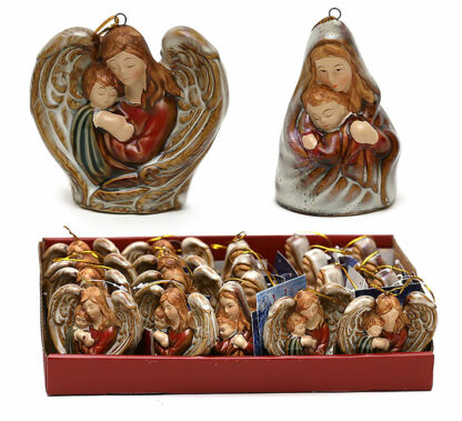 Madonna con Gesù. Decorazione di Natale