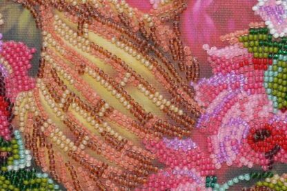 "Cestino con le rose". Kit ricamo a perline - Image 2
