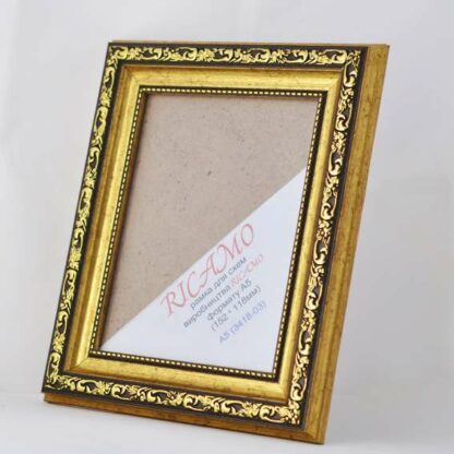 Cornice colore marrone oro