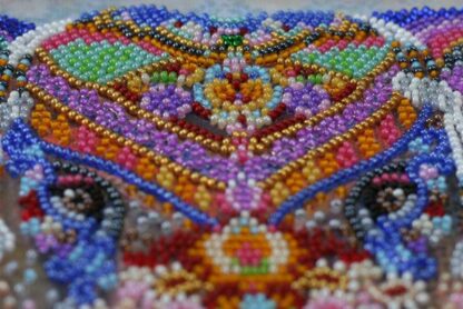 "Elefante indiano con mandala". Kit ricamo a perline - Image 2