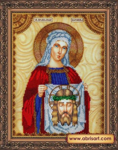 "Santa Veronica". Kit ricamo a perline