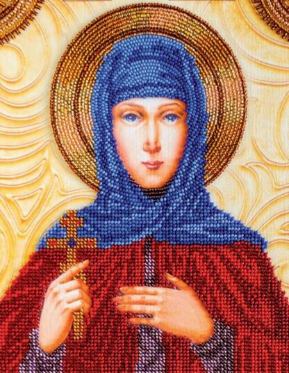 "Sant'Anna profetessa". Kit ricamo a perline - Image 2
