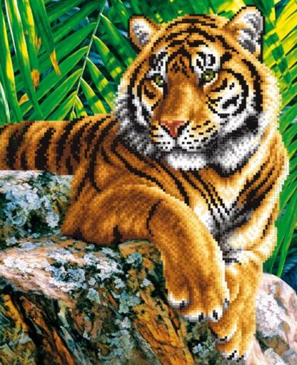 "Tigre". Schema ricamo a perline - Image 2
