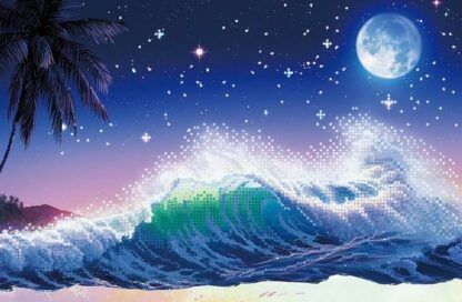 "Abitanti del mare. Delfini ". Schema ricamo a perline - Image 2