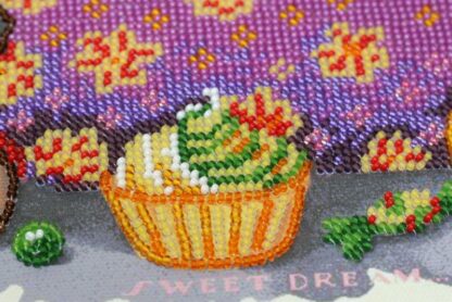 "Bassotto dolce". Kit ricamo a perline - Image 3