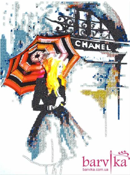 “CHANEL”. Kit ricamo a perline