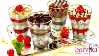 “Gelato”. Kit ricamo a perline