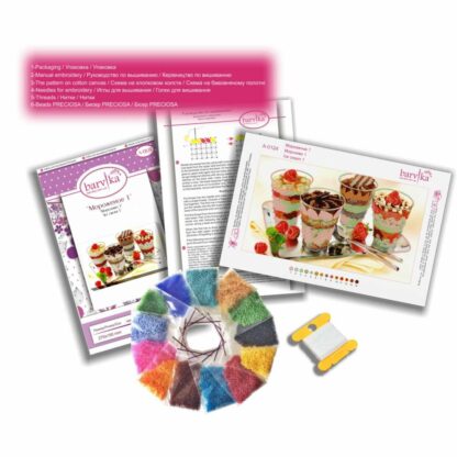 “Gelato”. Kit ricamo a perline - Image 2