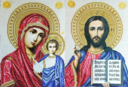 "Madonna di Kazan". Schema ricamo a perline - Image 3
