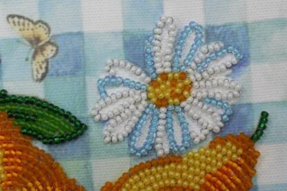 "Pere estive". Mini-kit ricamo a perline - Image 3