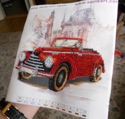 "Skoda-1102". Mini-kit ricamo a perline - Image 2