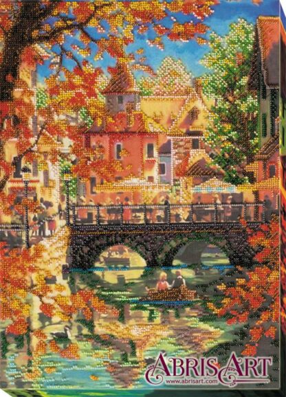 "Viaggio romantico". Kit ricamo a perline