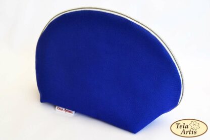 "Uccellino blu". Porta trucco ricamo a perline - Image 2