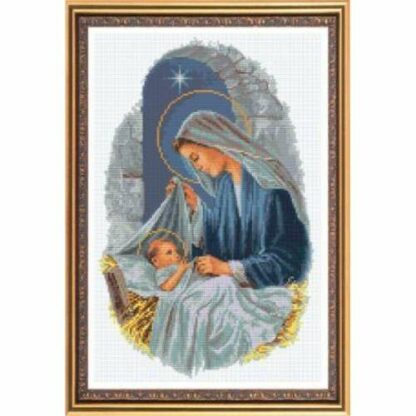 "Il Natale". Kit ricamo punto croce