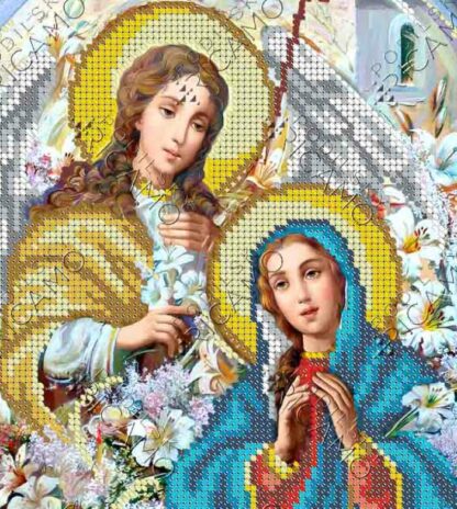 "L'Annunciazione a Maria". Schema ricamo a perline - Image 2
