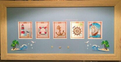 "Miniature a tema marino". Schemi ricamo a perline - Image 2