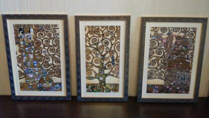 “L'albero della vita. Aspettativa” di Gustav Klimt. Kit ricamo a perline - Image 3