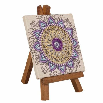 "Mandala"-04. Kit-pensierino ricamo a perline, con cavalletto - Image 2