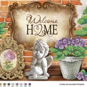 fai da te Kit da ricamo 36 x 46 cm SWEET HOME Il paesaggio kit punto croce contato 143 x 200STITCH kit punto croce 