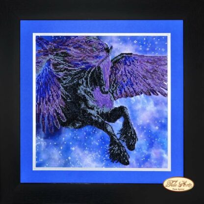 “Pegaso”. Kit ricamo a perline