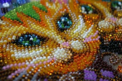 “Amore sotto la luna. Gatti”. Kit ricamo a perline - Image 2