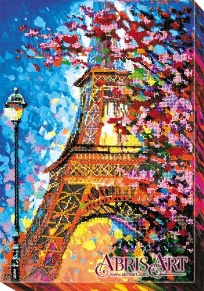 “Colori di Parigi. Torre Eiffel”. Kit ricamo a perline