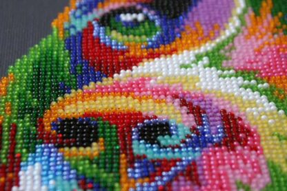 "Pop art. Cane". Kit ricamo a perline - Image 2