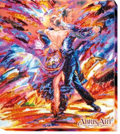 "Tango della passione". Kit ricamo a perline