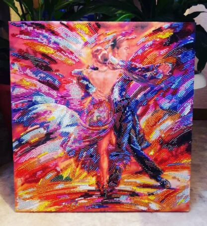 "Tango della passione". Kit ricamo a perline - Image 2