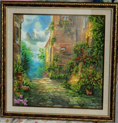 "via Roma". Kit ricamo a perline - Image 2