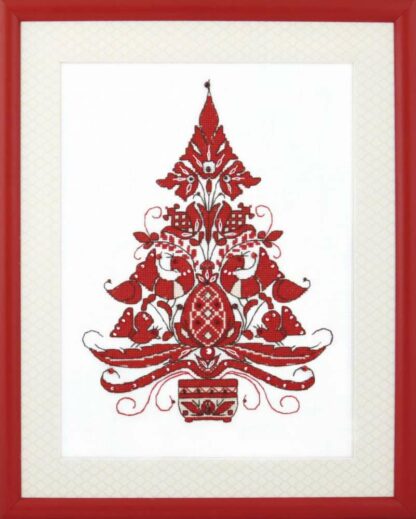 "Albero della Vita. Portafortuna". Kit ricamo punto croce - Image 2