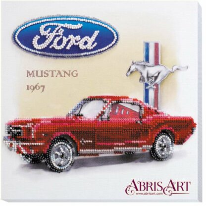 "Ford Mustang 1967". Kit ricamo a perline