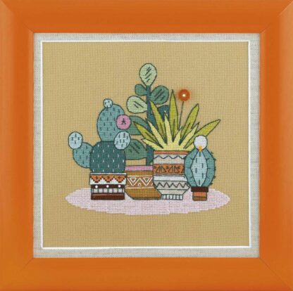 "Messico"-01. Kit ricamo punto croce - Image 2