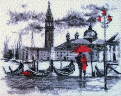 “Weekend a Venezia”. Kit ricamo a perline