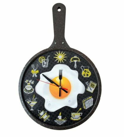 "Orologio. Uovo all'occhio di bue". Kit creatività ricamo punto croce