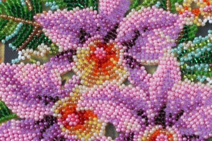 "Exotica. Orchidea Cattleya ". Kit ricamo a perline - Image 2