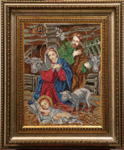 "Il Natale"-02. Schema ricamo a perline - Image 2