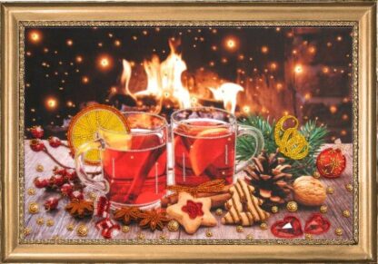"Lo spirito del Natale". Kit ricamo a perline - Image 2