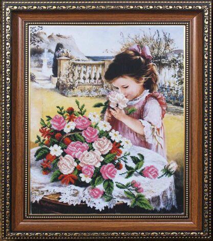 “Piccola principessa”. Kit ricamo a perline - Image 2