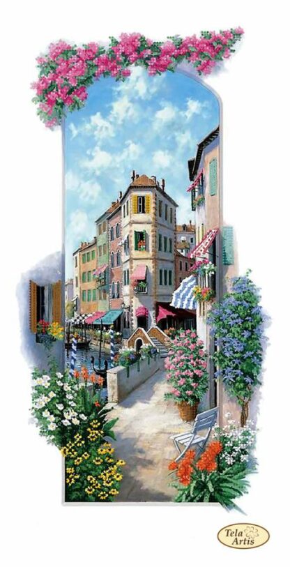 "Bellissima Italia. Venezia". Schema ricamo a perline