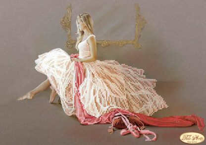 “Prima ballerina”. Schema ricamo a perline