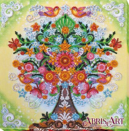 "L'albero dell'Armonia". Kit ricamo a perline