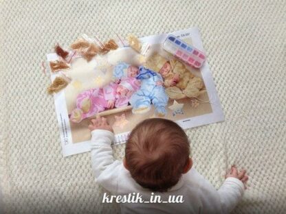 "Sogni d'oro. Bimbi". Schema ricamo a perline - Image 2