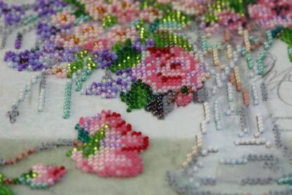 "Lettera d'amore". Kit ricamo a perline - Image 2